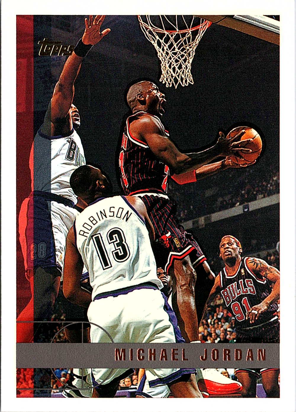 Michael Jordan Topps 123 NM
