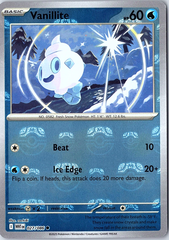 Vanillite (Master Ball Pattern) Common SV: White Flare 027/086 NM