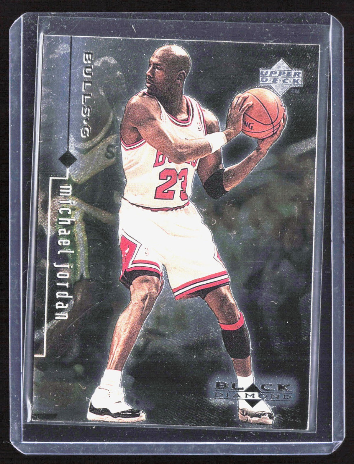 1998-99 Upper Deck Black Diamond Michael Jordan 10 Basketball Chicago Bulls