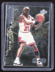 1998-99 Upper Deck Black Diamond Michael Jordan 10 Basketball Chicago Bulls