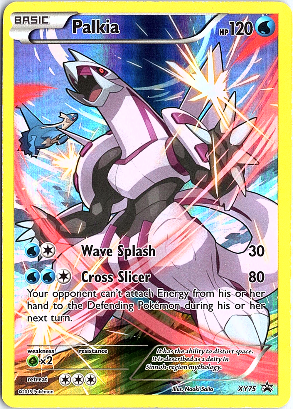Palkia (Full Art Promo) Promo XY Promos XY75 NM