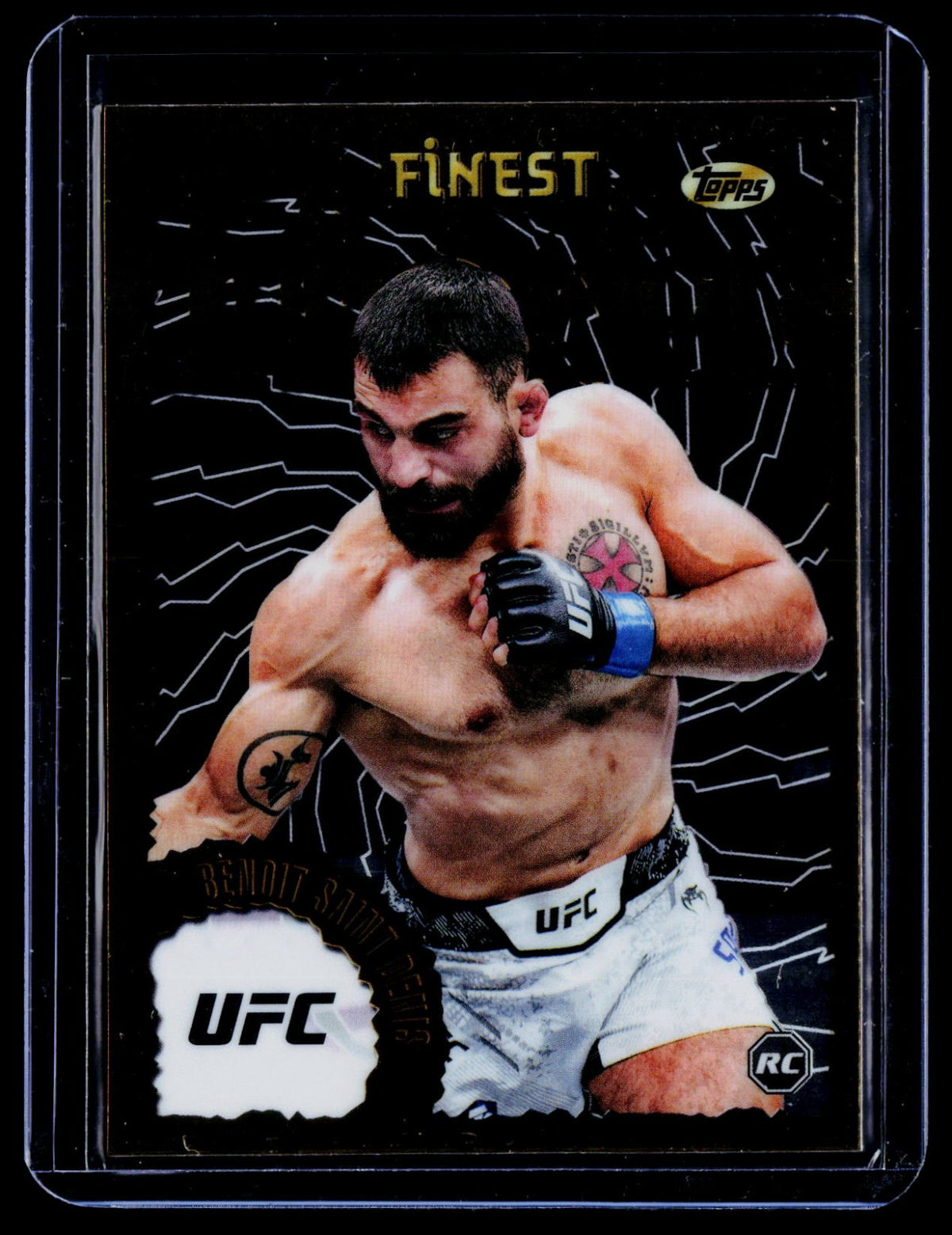 Benoit Saint Denis Topps Finest UFC - Intimidators INT-21 NM