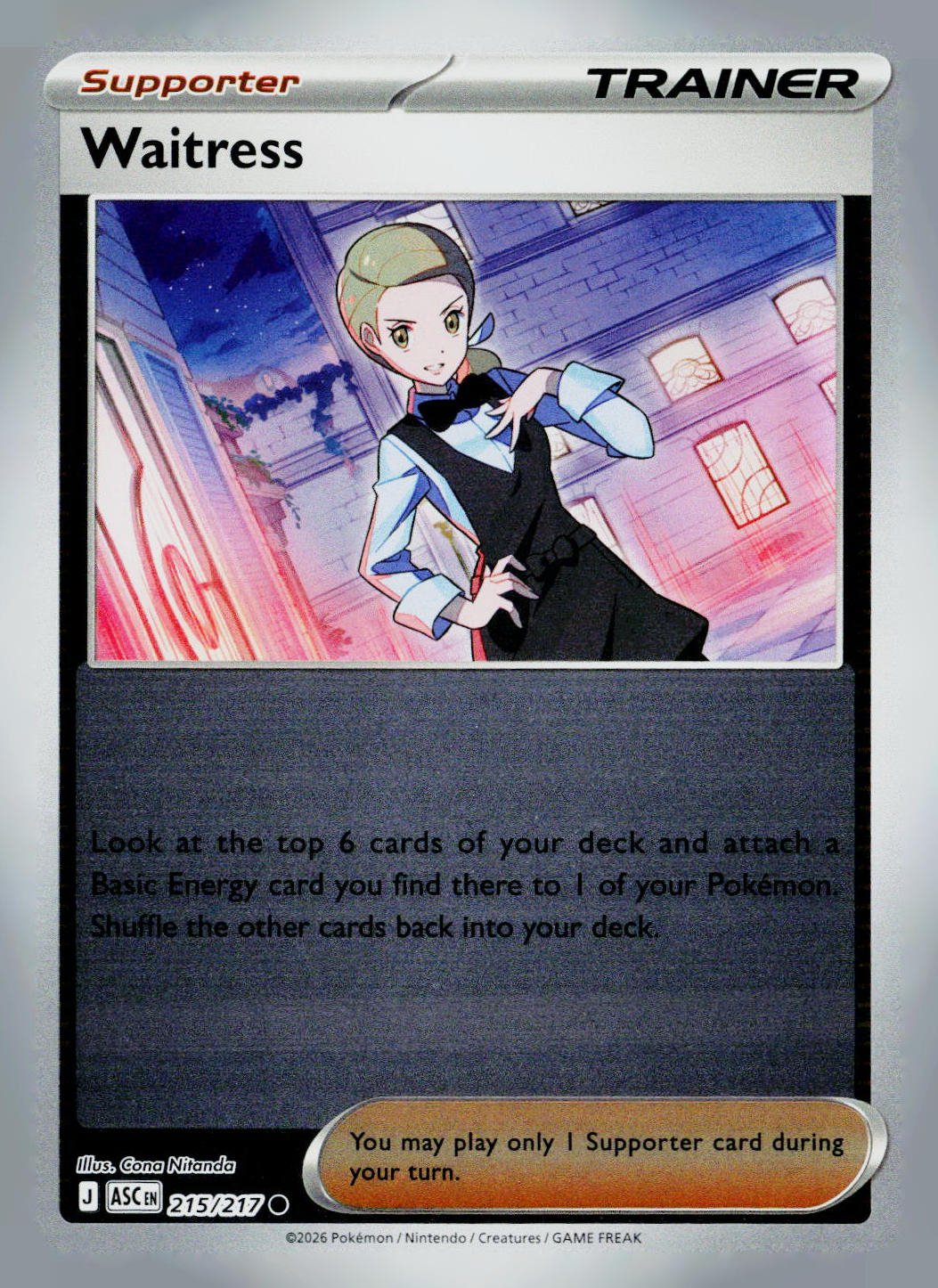 Waitress ASC Reverse Holo NM