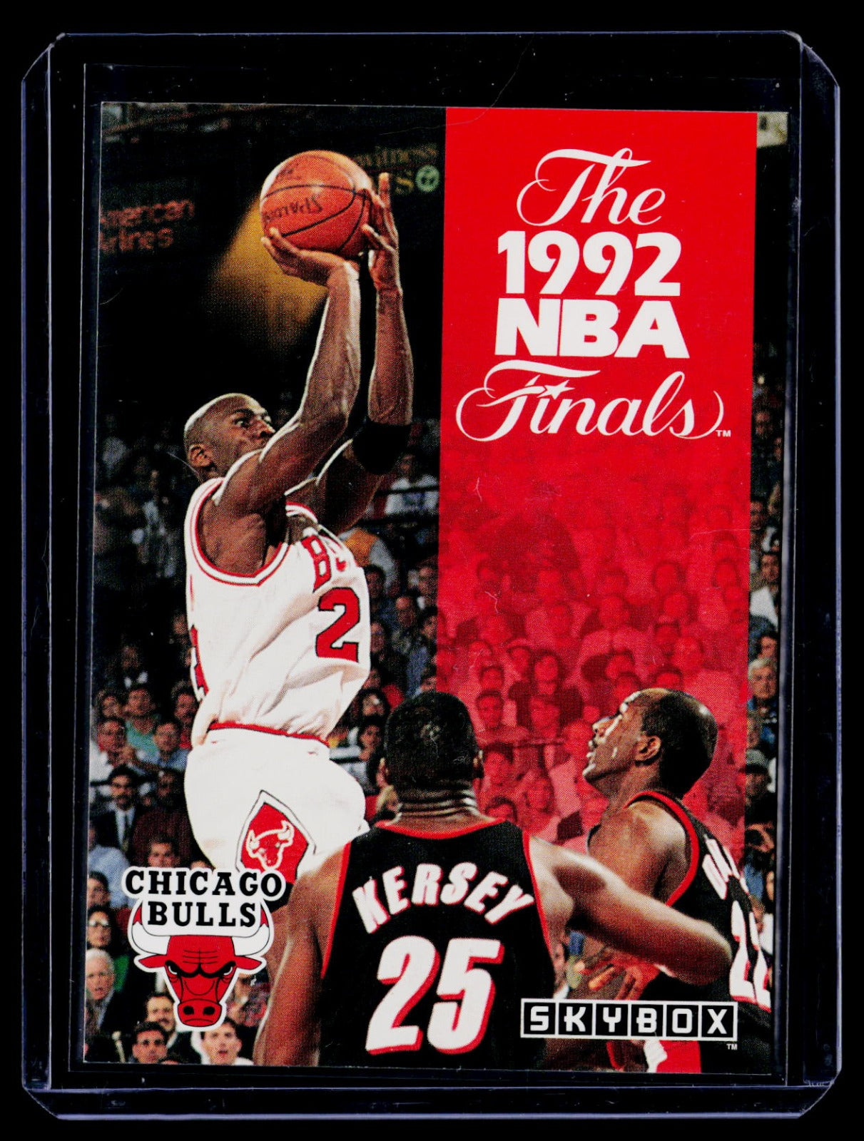 1992-93 SkyBox The 1992 NBA Finals 314 Basketball Chicago Bulls