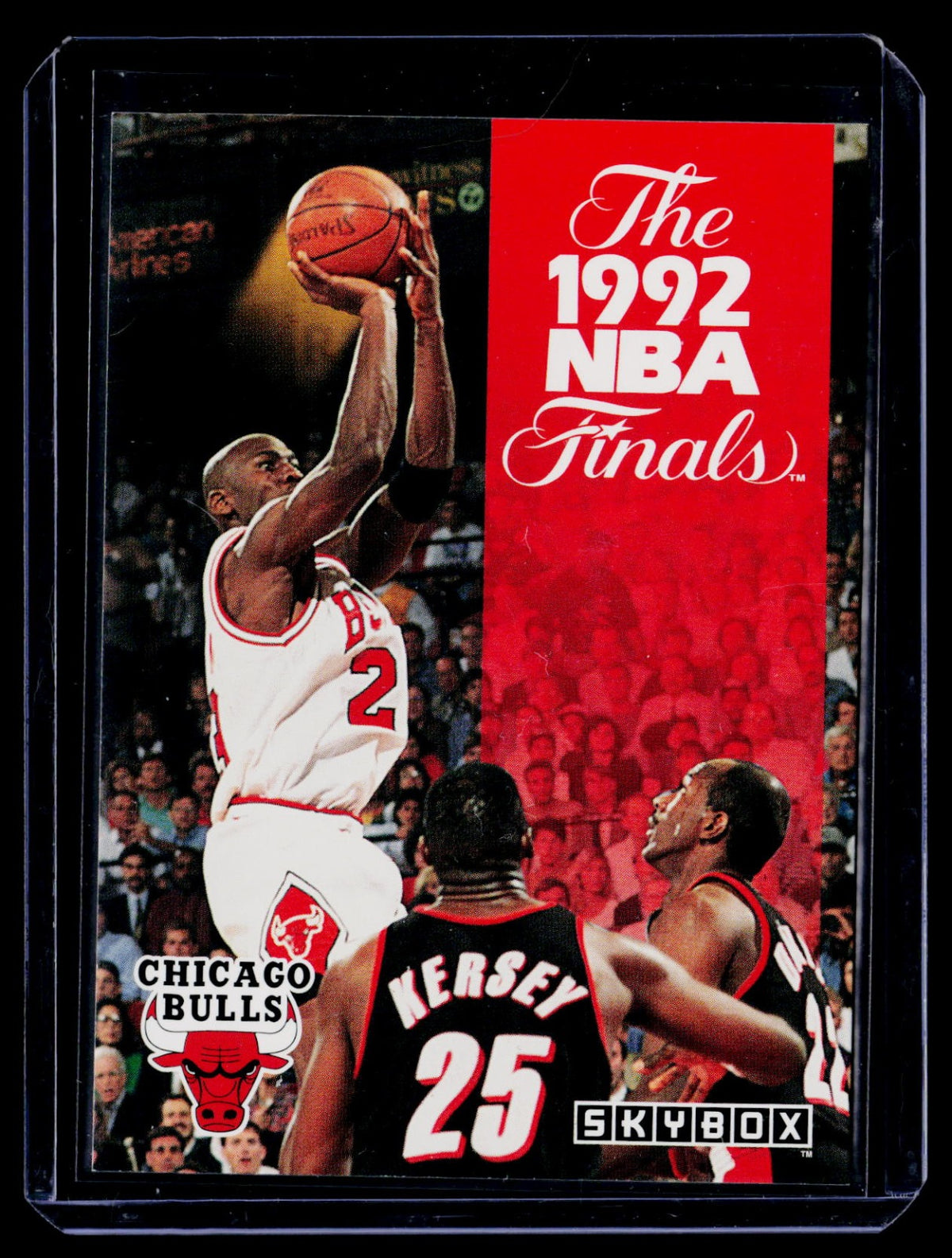 1992-93 SkyBox The 1992 NBA Finals 314 Basketball Chicago Bulls