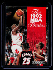 1992-93 SkyBox The 1992 NBA Finals 314 Basketball Chicago Bulls