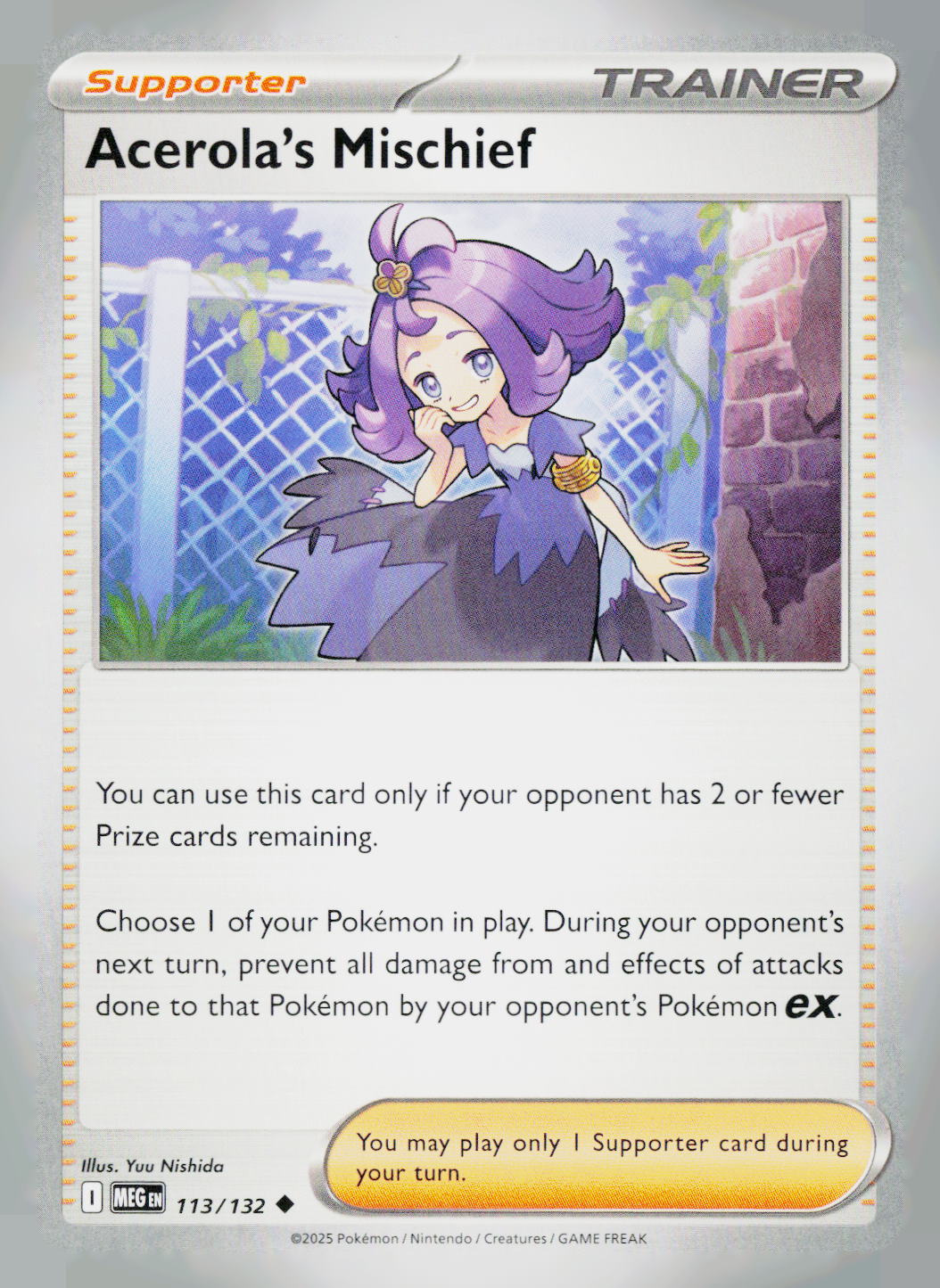 Acerola's Mischief MEG 113/132 NM