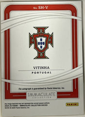 Vitinha Panini Immaculate Collection - Shadowbox Signatures SH-V NM (Back)