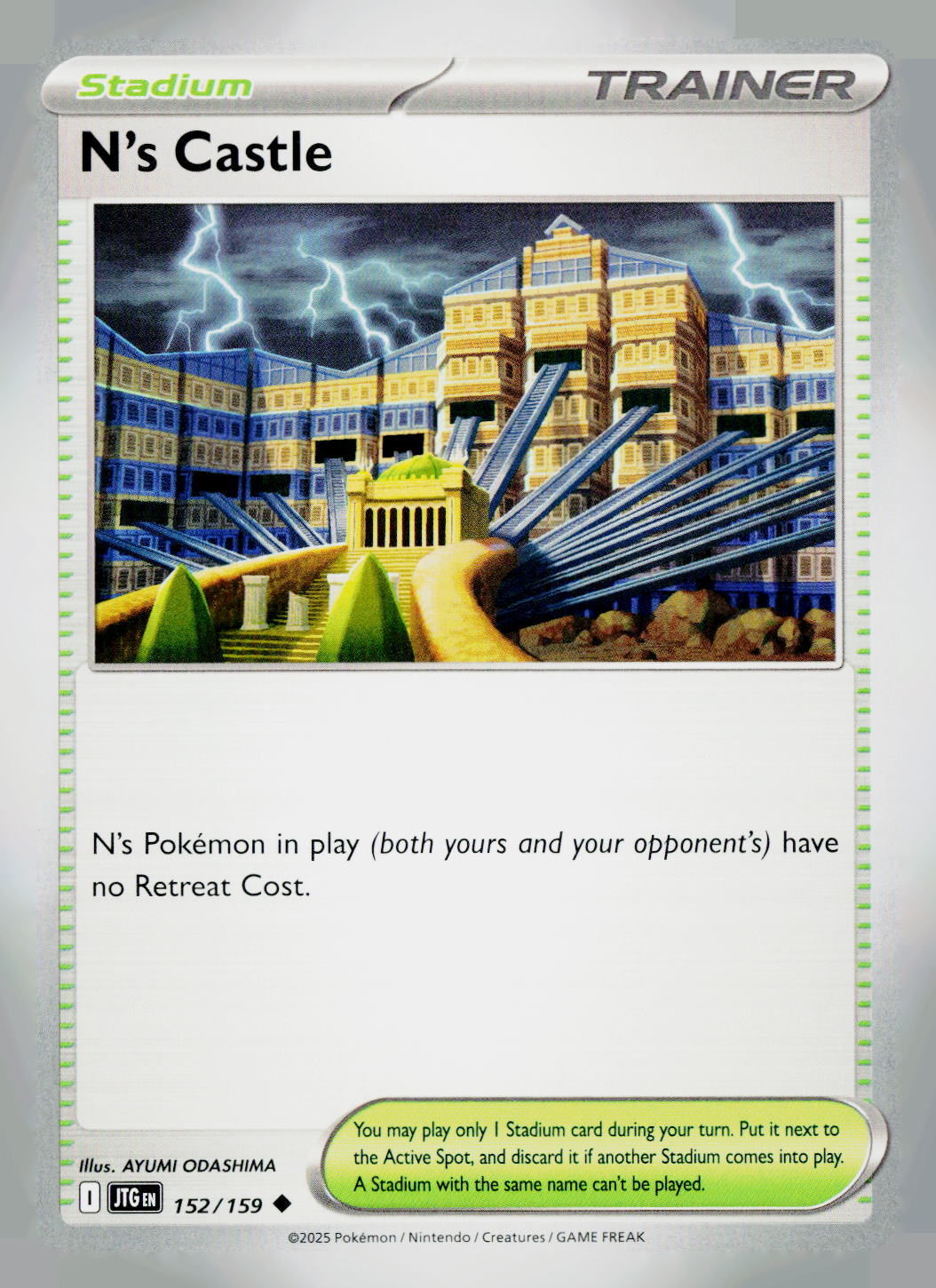 N's Castle JTG 152/159 NM