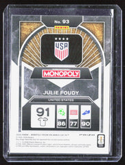 2026 Panini Prizm Monopoly FIFA WC Four Corners Green Wave Prizms Julie Foudy