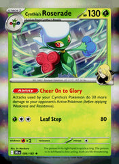 Cynthia's Roserade DRI 008/182 Holo NM
