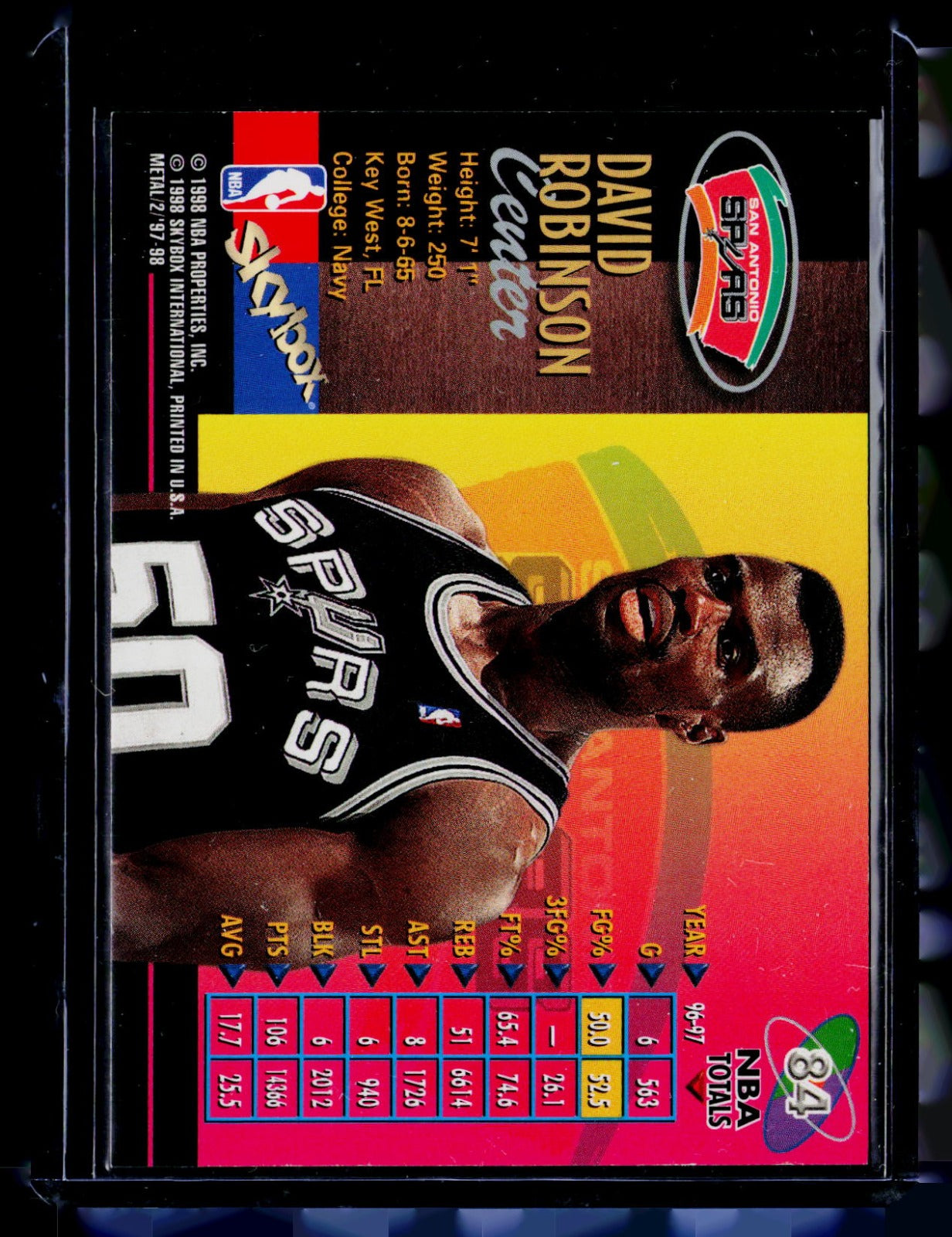 David Robinson Metal Universe Championship 84 NM