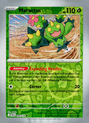 Maractus JTG 008/159 Reverse Holo NM