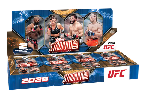 2025 Topps Stadium Club UFC Hobby Box (Pre Order)