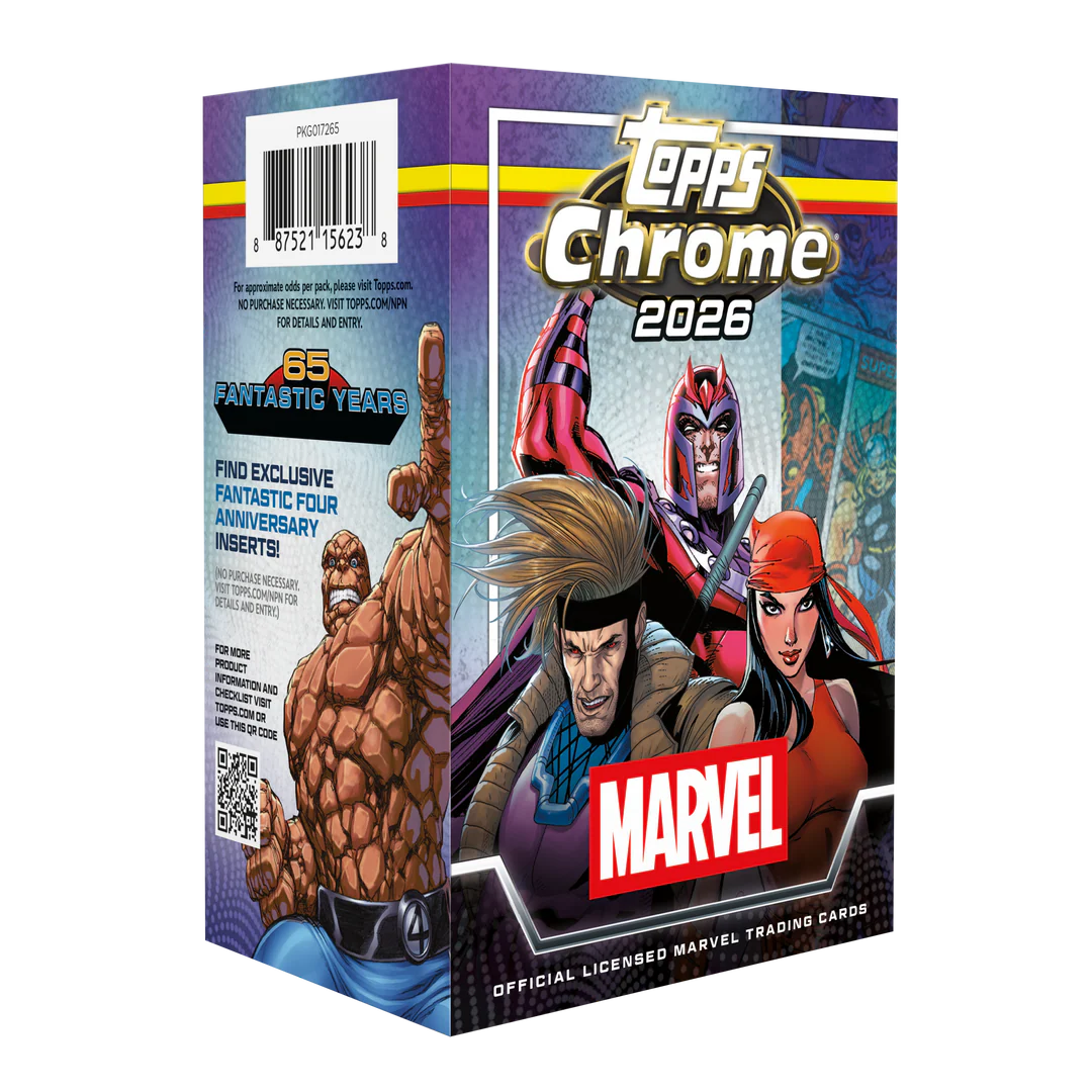 2026 Topps Marvel Comics Chrome Value Box