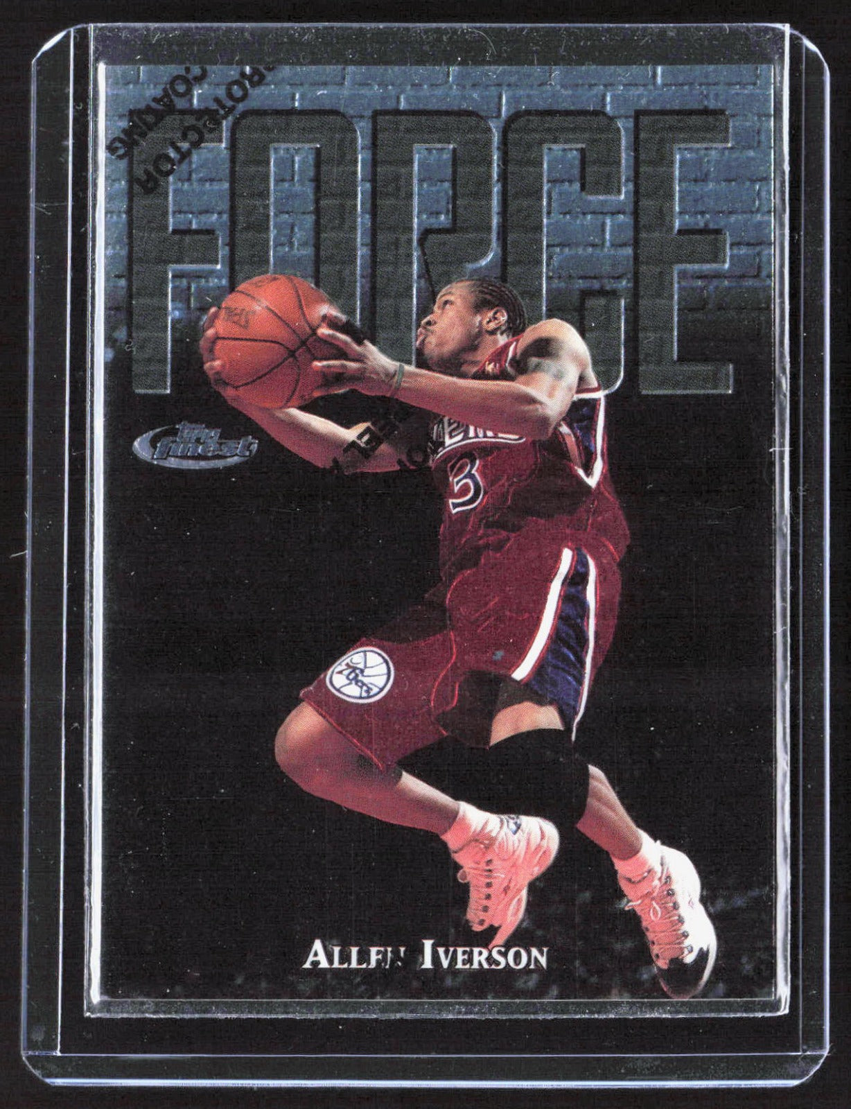 1997-98 Finest Allen Iverson 143 Basketball Philadelphia 76ers