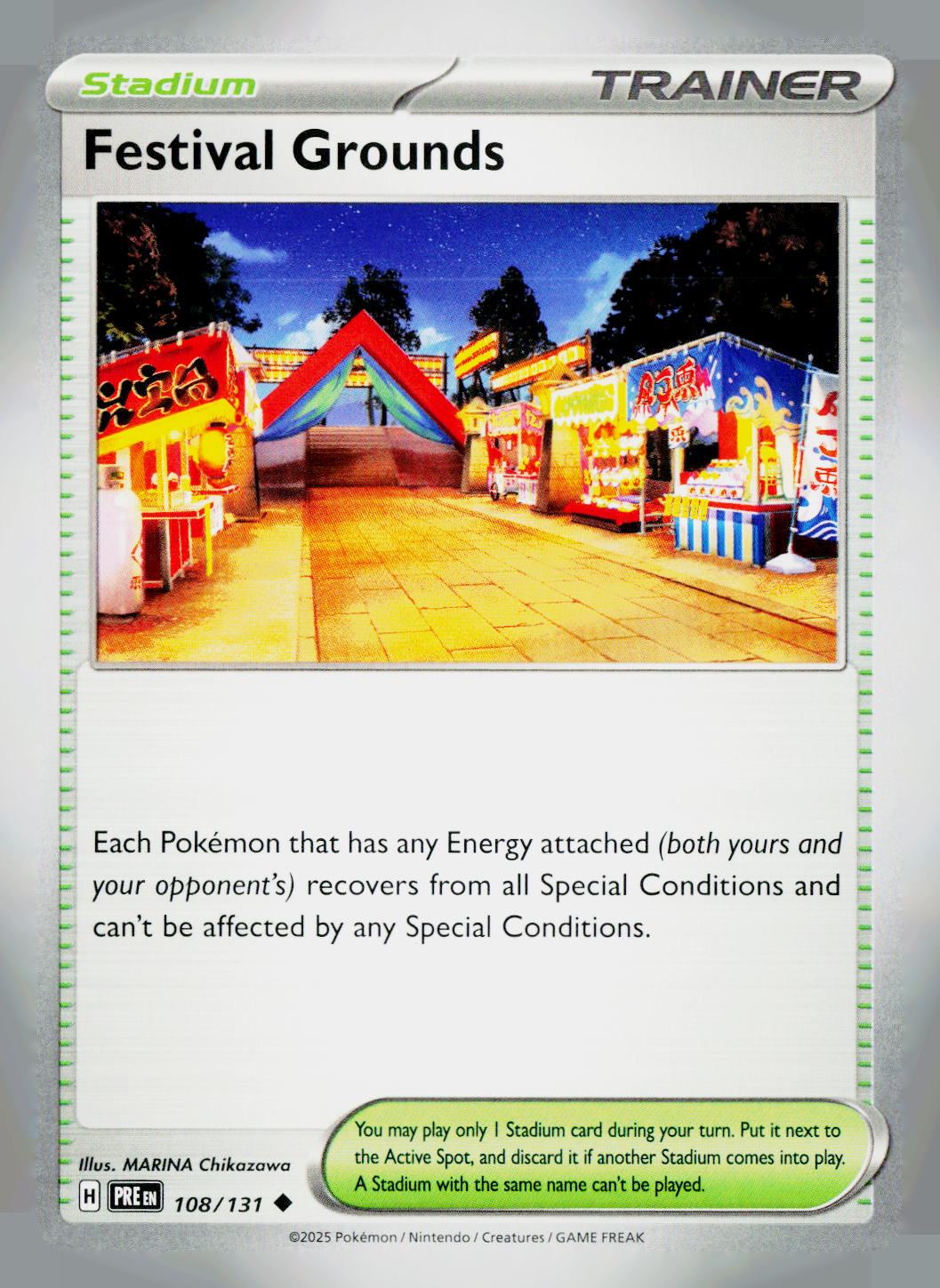 Festival Grounds PRE 108/131 NM