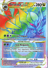Giratina VSTAR (201) (Secret) Secret Rare SWSH11: Lost Origin 201/196 NM