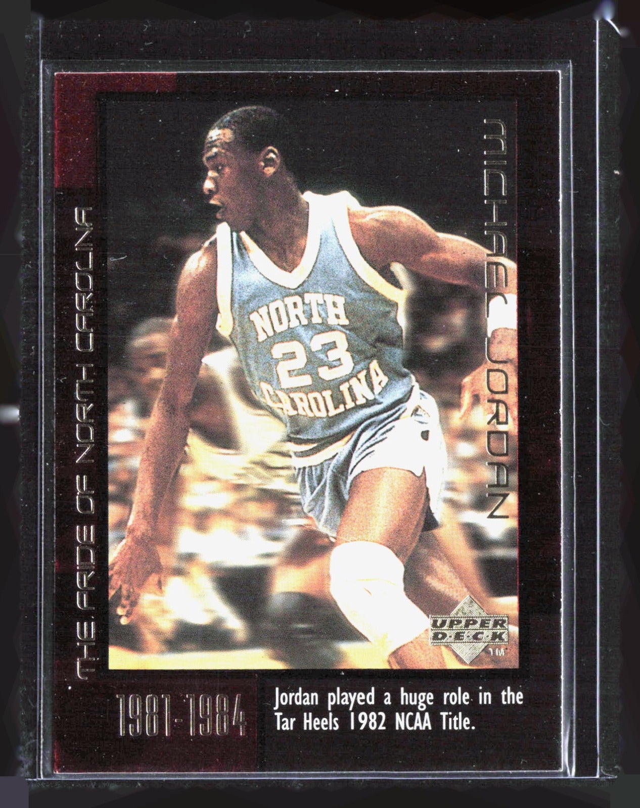 1999 Upper Deck Michael Jordan Career Collection Michael Jordan 8 Basketball