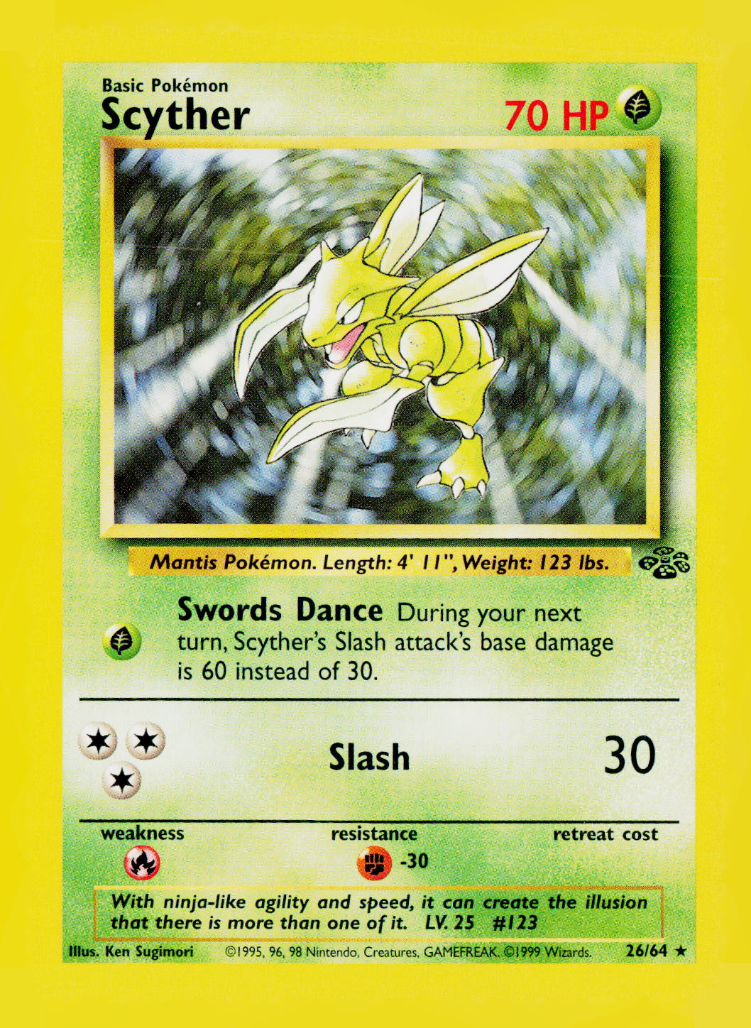Scyther (26) Unlimited Jungle 26/64 LP