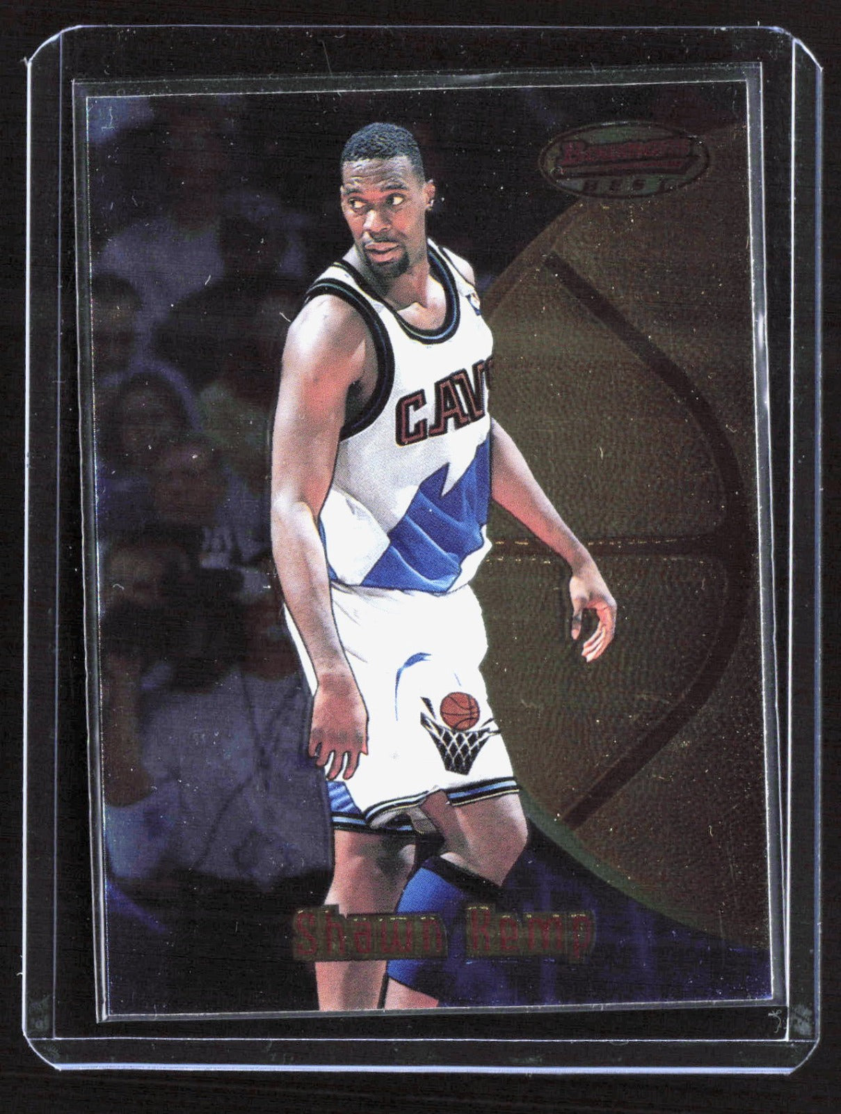 1997-98 Bowman's Best Shawn Kemp 46 Basketball Cleveland Cavaliers