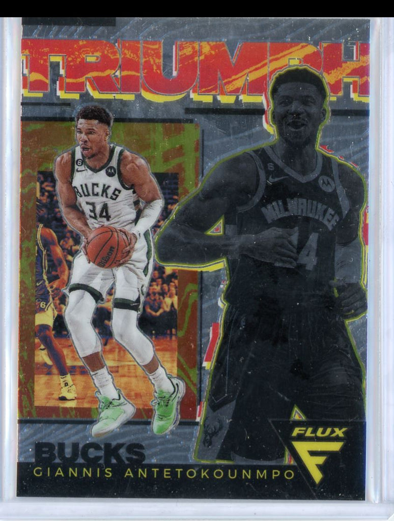 2023 Panini Flux Triumph Giannis Antetokounmpo 13