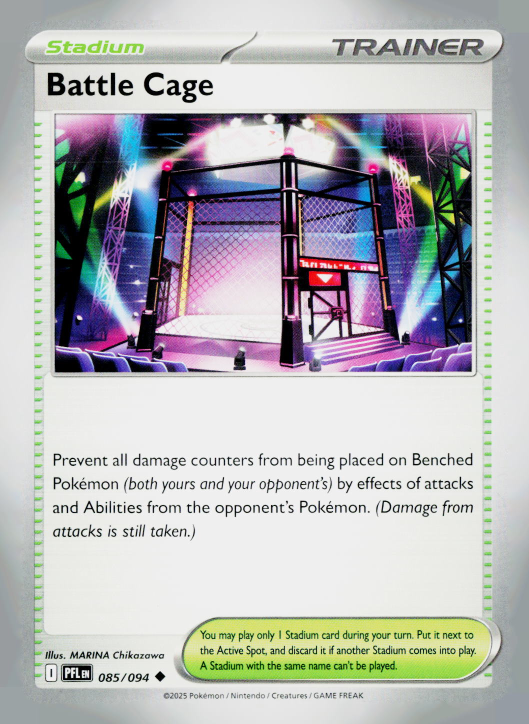 Battle Cage PFL 085/094 NM