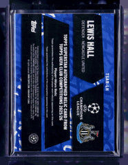 Lewis Hall Topps UEFA Club Competitions Topps Superstar Auto Relics Green Foil