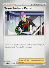 Team Rocket's Petrel ASC NM