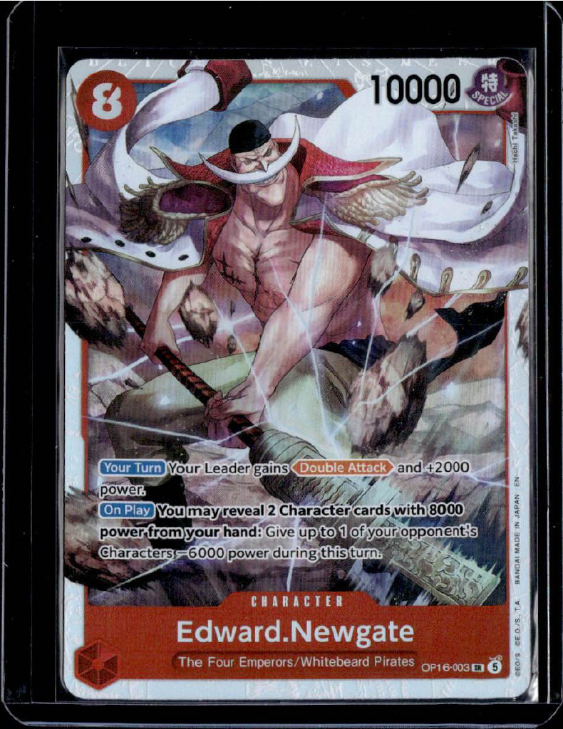 Edward.Newgate Foil The Time of Battle OP16-003 NM