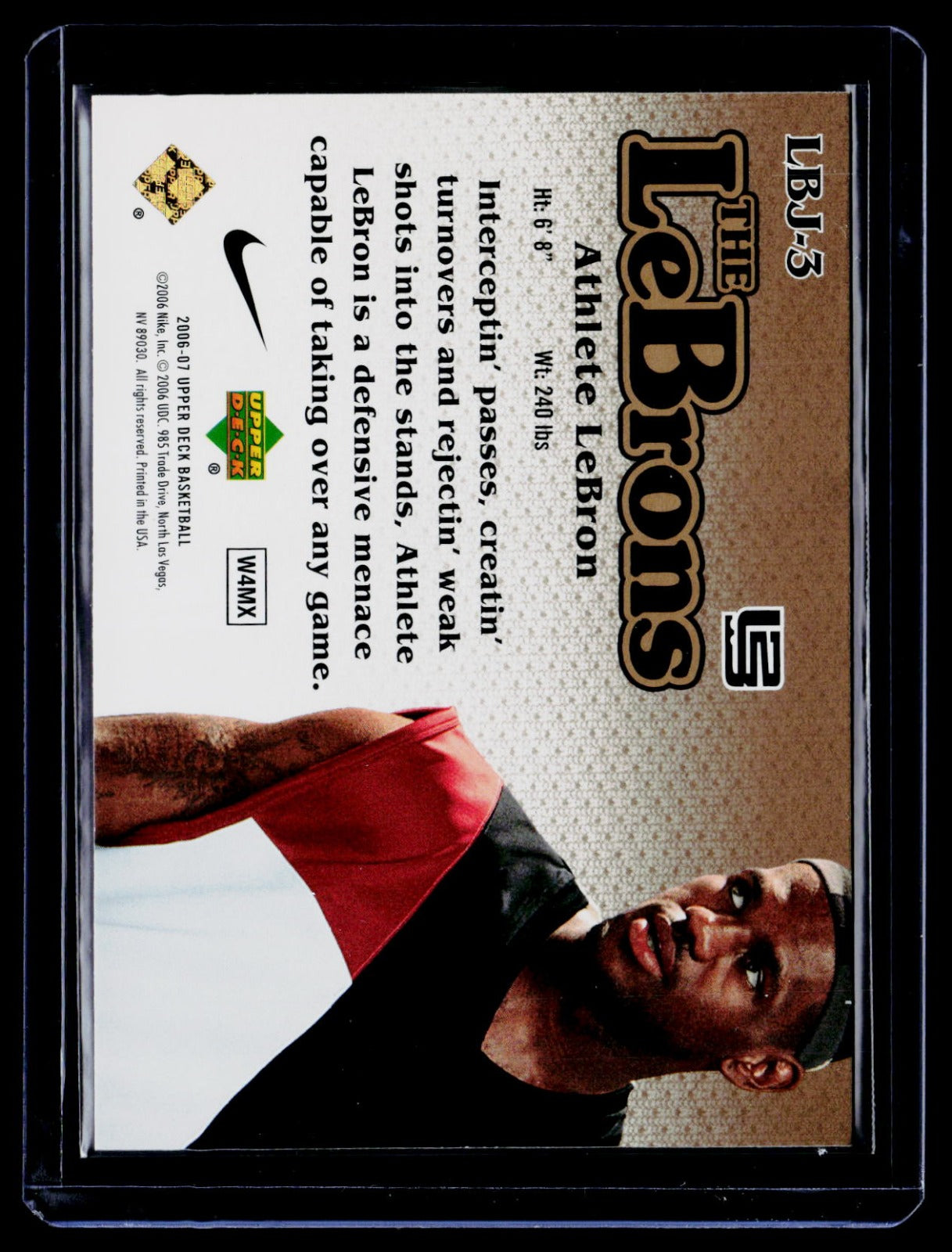 LeBron James Upper Deck - The LeBrons LBJ-3 NM