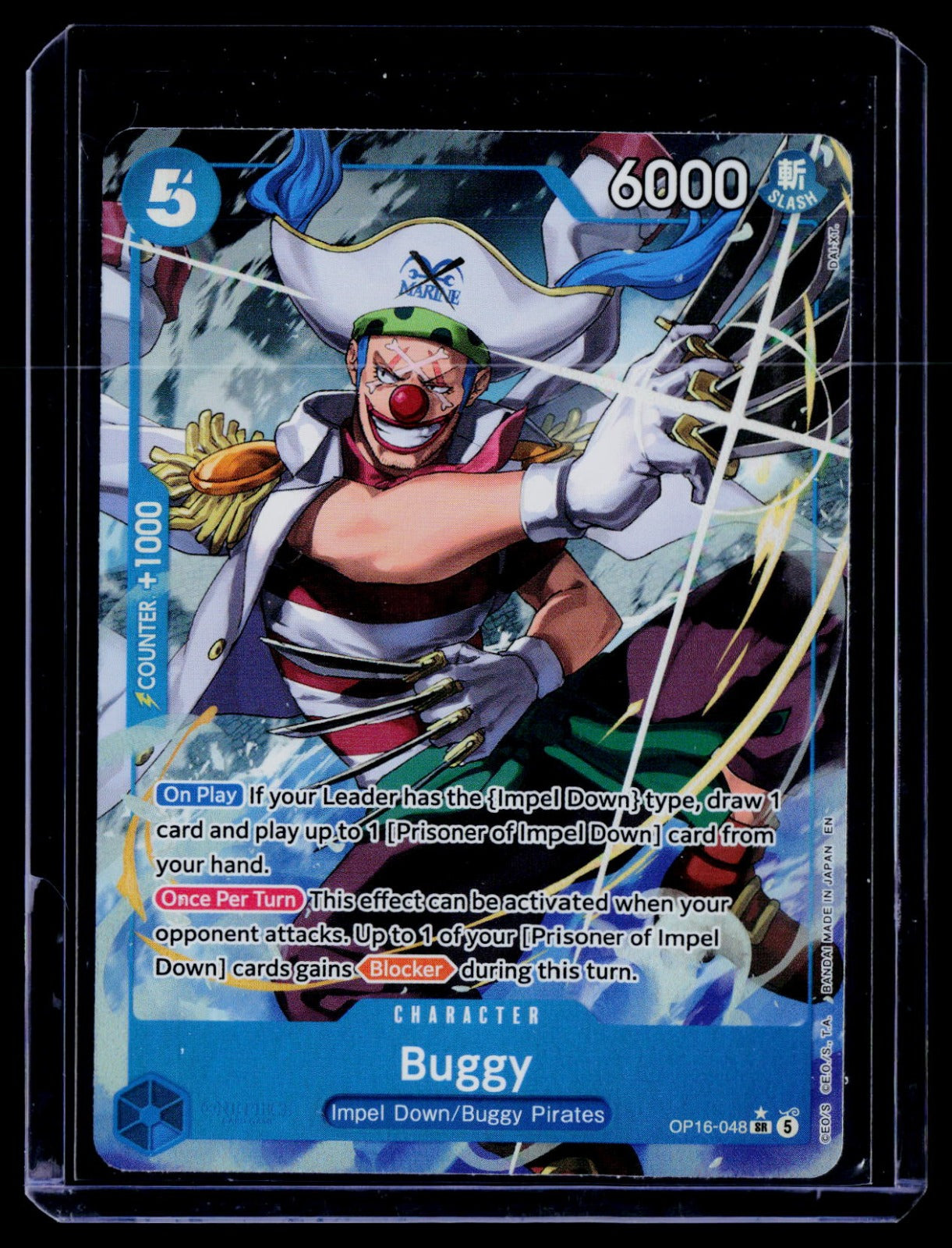 Buggy (048) (Alternate Art) OP16 Foil NM