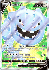 Steelix V (Full Art) Ultra Rare SWSH04: Vivid Voltage 176/185 NM