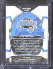 2022-23 Panini Select Paolo Banchero 72 Basketball Orlando Magic RC