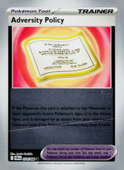 Adversity Policy CRI 074/086 Reverse Holo NM