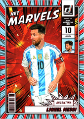 Lionel Messi Donruss Road to FIFA World Cup - Net Marvels 21 NM