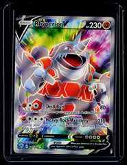 Rhyperior V (Full Art) Holo SWSH03: Darkness Ablaze 181/189 NM