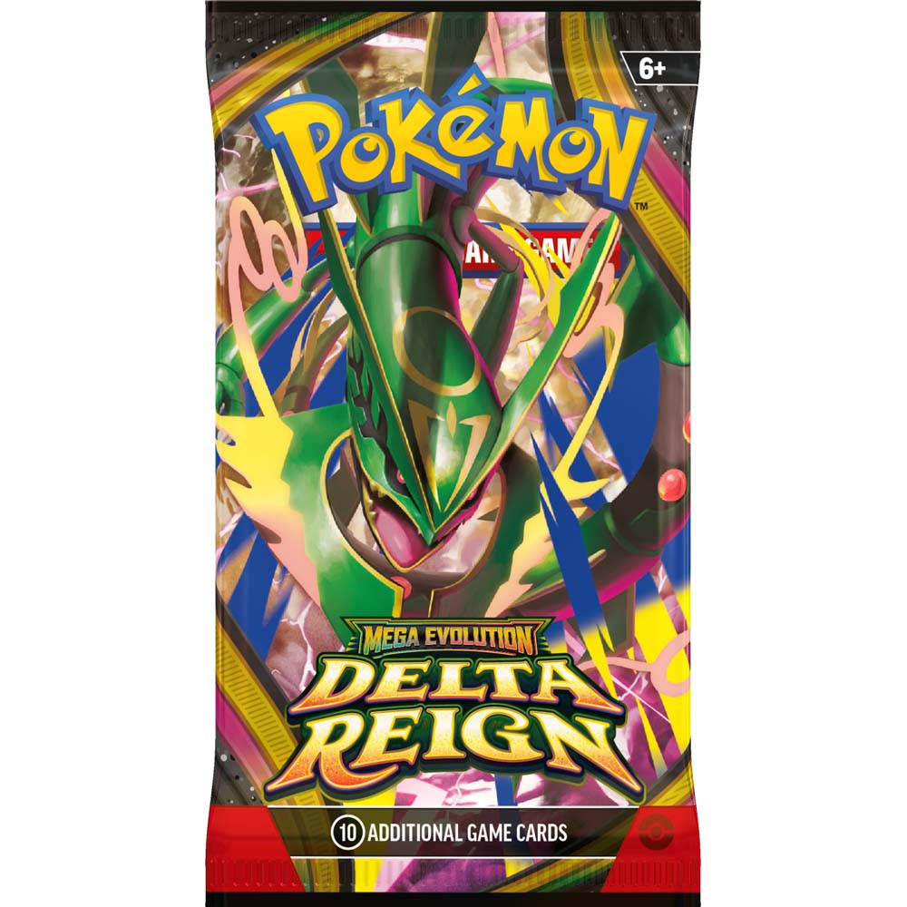 Pokemon TCG Mega Evolution Delta Reign booster pack art