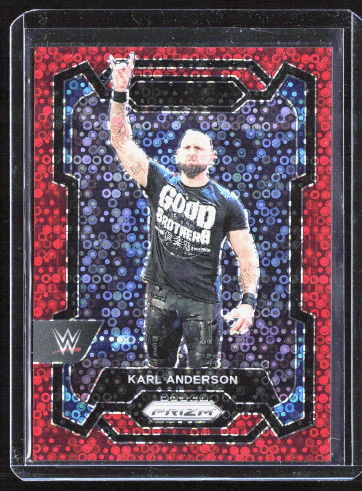 2024 Panini Prizm WWE - Under Card Red Prizms Karl Anderson 196 /99 Wrestling