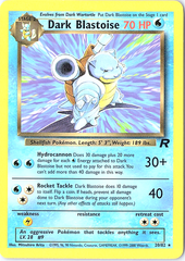 Dark Blastoise (20) Rare Team Rocket 20/82 NM