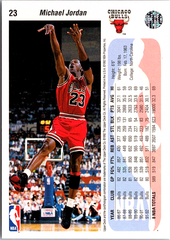 Michael Jordan Upper Deck - Michael Jordan He's Back Reprints 23 NM (Back)