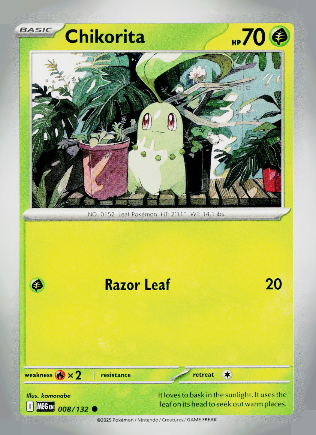 Chikorita MEG 008/132 NM