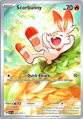 Scorbunny Illustration Rare ME: Ascended Heroes 225/217 NM
