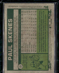 Paul Skenes Chrome Pink Sparkle Refractors NM (Back)