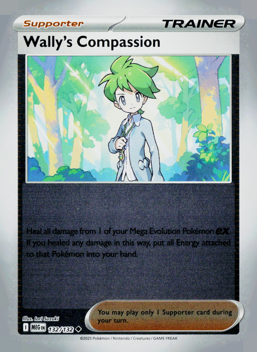 Wally's Compassion MEG 132/132 Reverse Holo NM