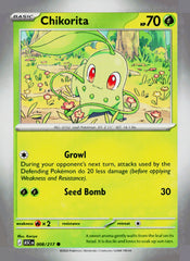 Chikorita ASC 008/217 NM