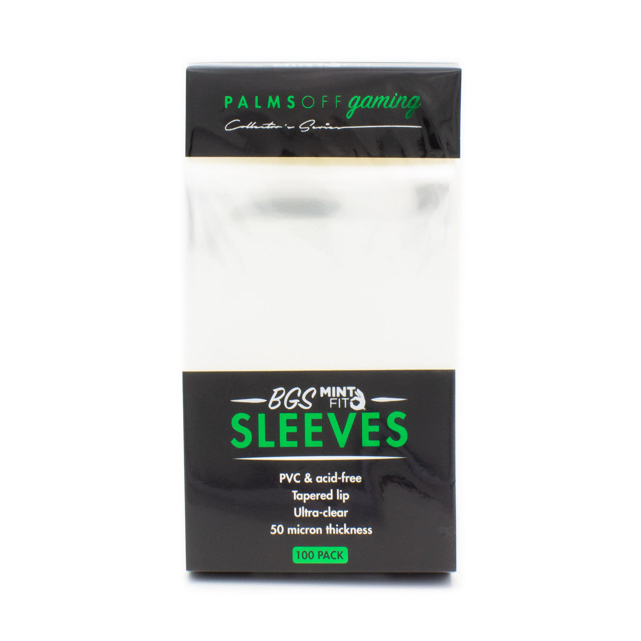 Palms off MintFit BGS Graded Card Sleeves - Regular 100pc