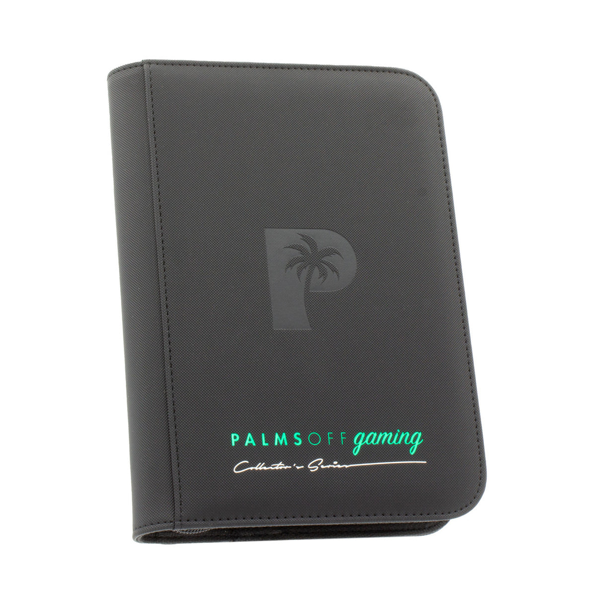 Palms Off Collector's Series 4 Pocket Zip Trading Card Binder - BLACK