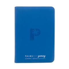 Palms Off Collector's Series 9 Pocket Zip Trading Card Binder - BLUE