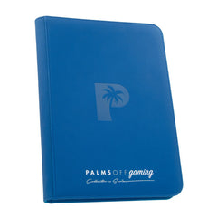 Palms Off Collector's Series 9 Pocket Zip Trading Card Binder - BLUE